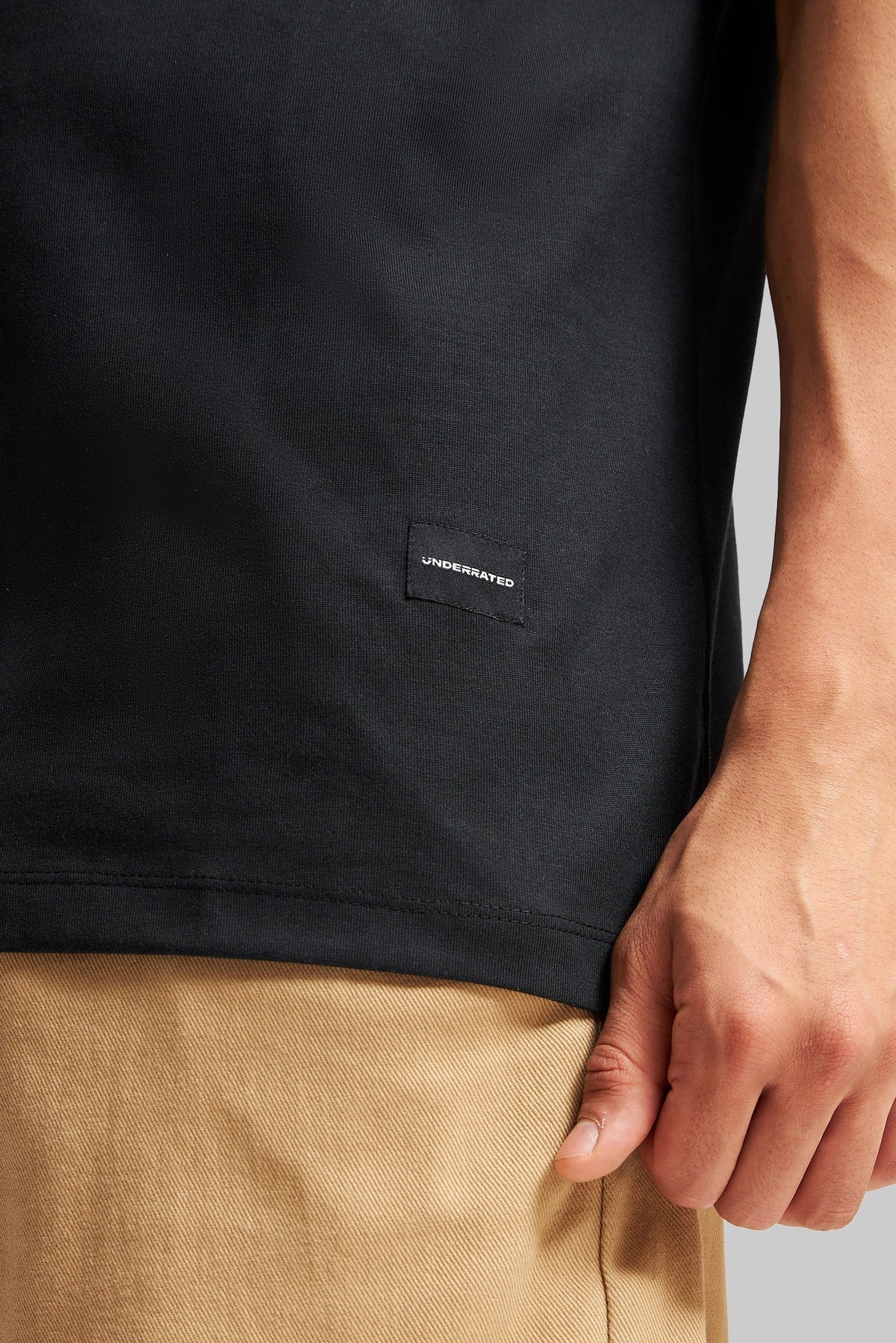 Wolf Black Oversized Fit T-Shirt Men