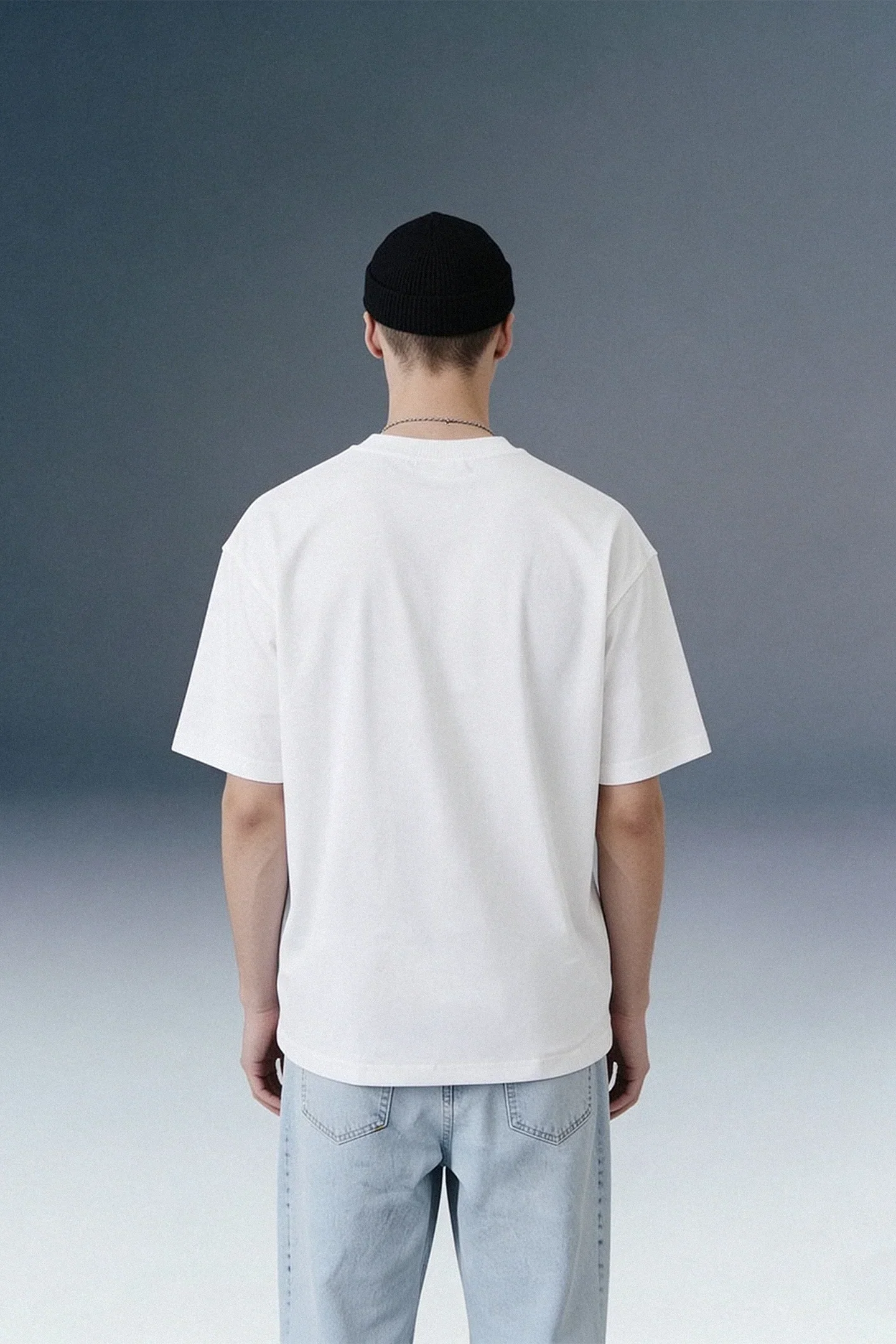 Rage Mode White Oversized T-shirt Men