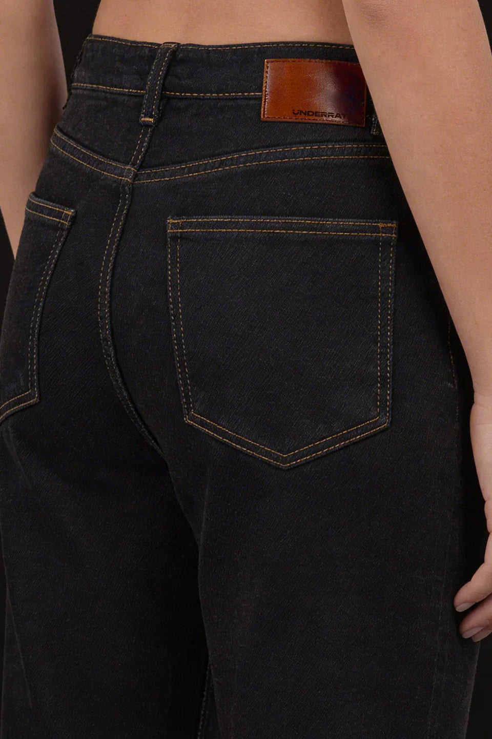Black High Rise Mom Fit Women Jeans