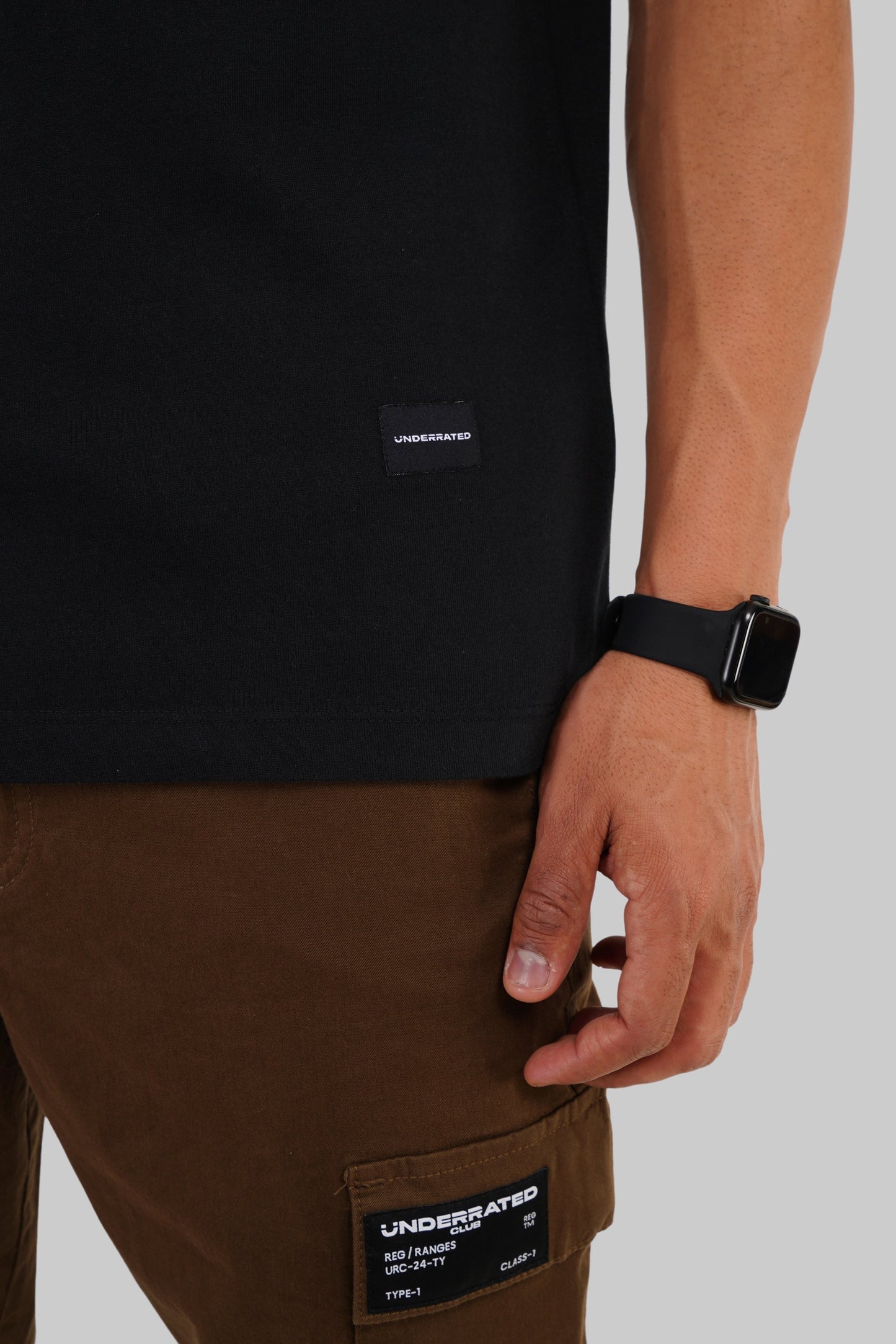 Rewritten Rules Statement Black Oversized Fit T-Shirt Men