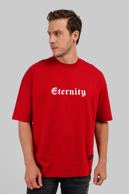 Eternity Red Baggy Fit T-Shirt Men