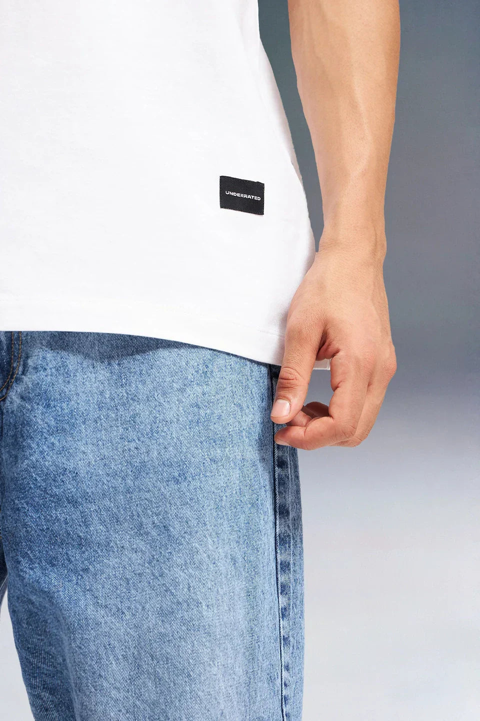 Inspiration White Oversized T-shirt Men