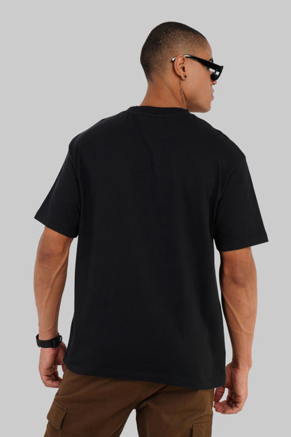 Rewritten Rules Statement Black Oversized Fit T-Shirt Men