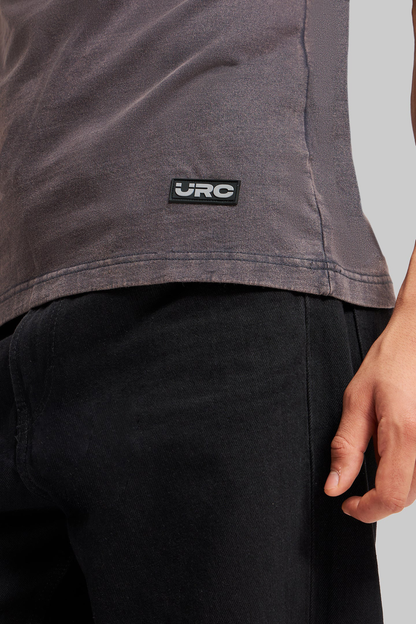 Showtime Grey Acid Washed T-Shirt Men